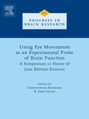 cover image of Using Eye Movements as an Experimental Probe of Brain Function